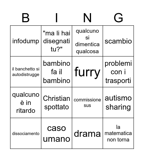 GARDACON BINGO Card