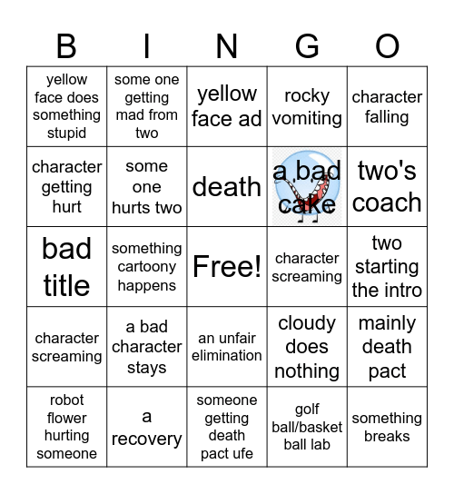 tpot Bingo Card