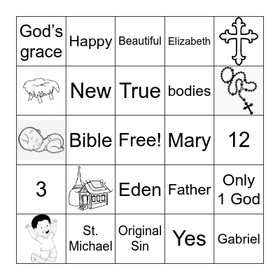 November Second Grade Bingo Card