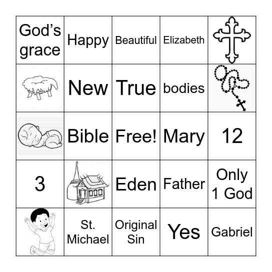 November Second Grade Bingo Card