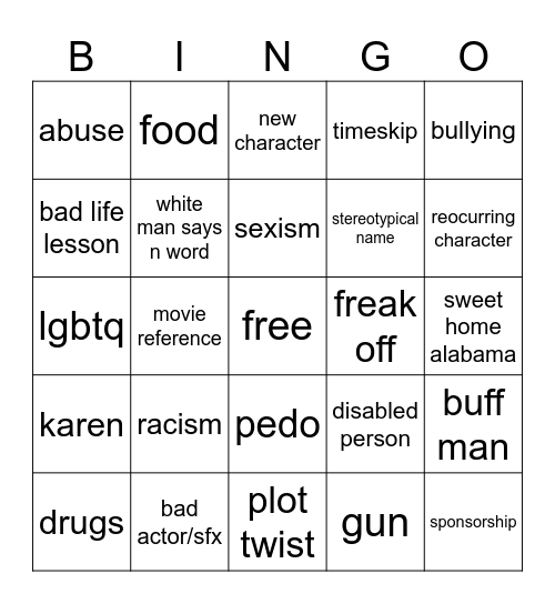 tomorrow's teachings bingo Card