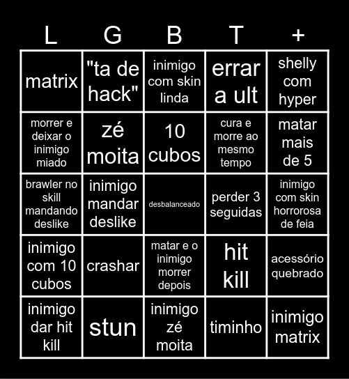 bs caramba Bingo Card