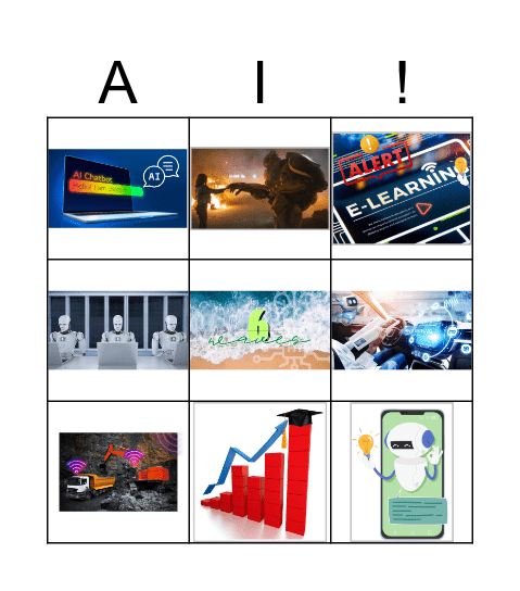 Join the AI wave! Bingo Card