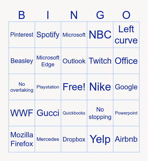 Team Arron Bingo Game Bingo Card