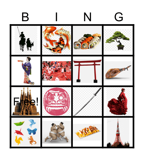 Alberto y Mami Bingo Card