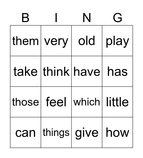 Nat Geo HFW #4 Bingo Card