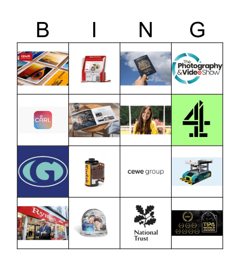 CEWE Bingo Card