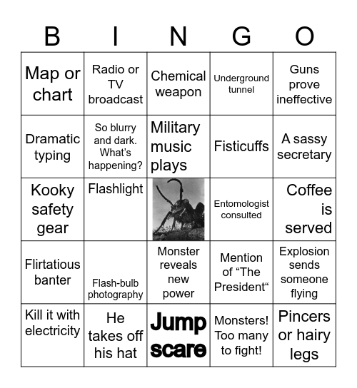 Them Bingo Card