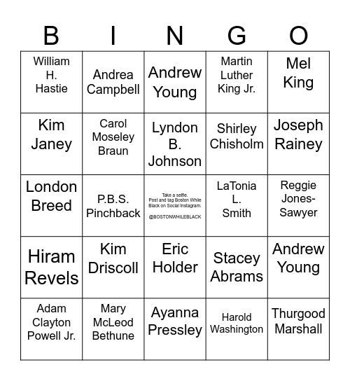 BWB TRIVIA BINGO Card