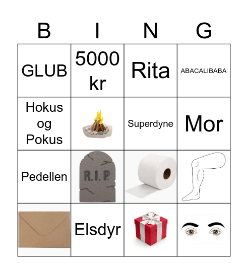 Munkevænget 4. a Bingo Card