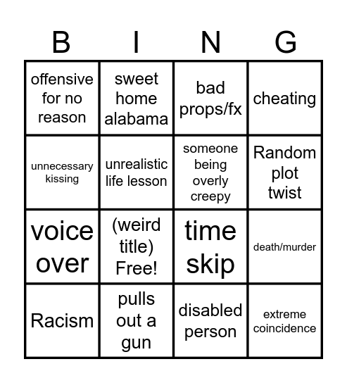 Tomorrow's Teaching Bingo Card