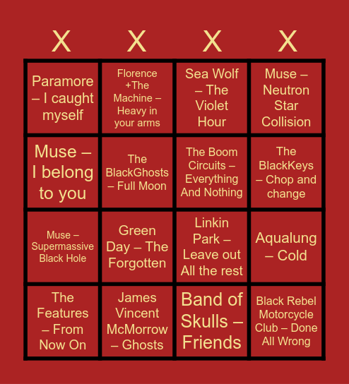 Хоа Хоа Хоа Хоа Bingo Card