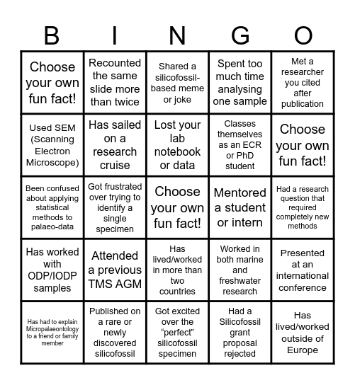 SilicoSynergy 2024 Bingo Card