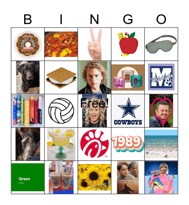 KAT'S BIRTHDAY BINGO! Bingo Card