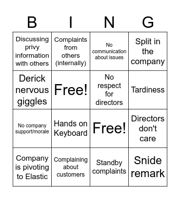 The Triad of Wisdom Bingo Card