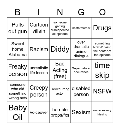 Tomorrow's Teachings Bingo Card