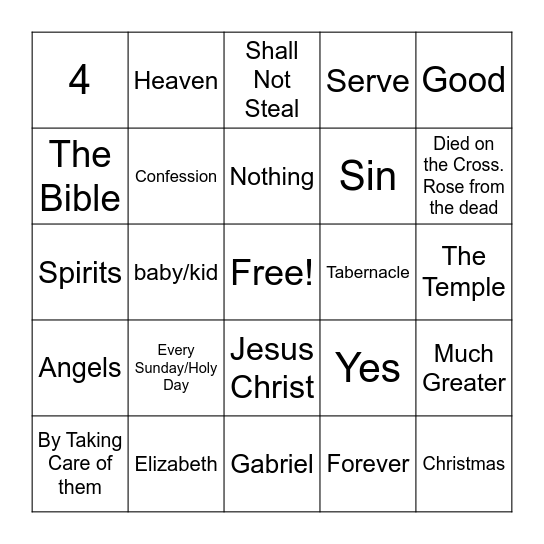 November Third Grade Bingo Card