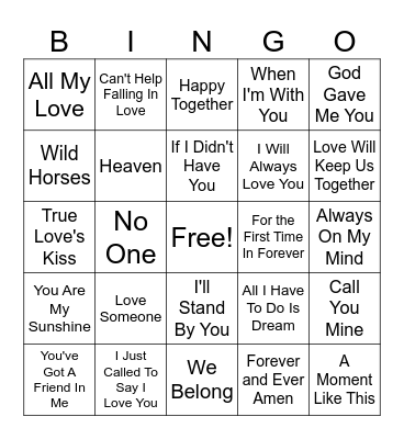 Bridget's Shower #2 Bingo Card