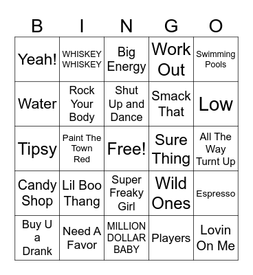 Fun Bingo Card