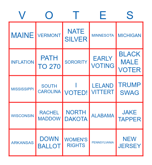 OUR FAMILY Bingo Card