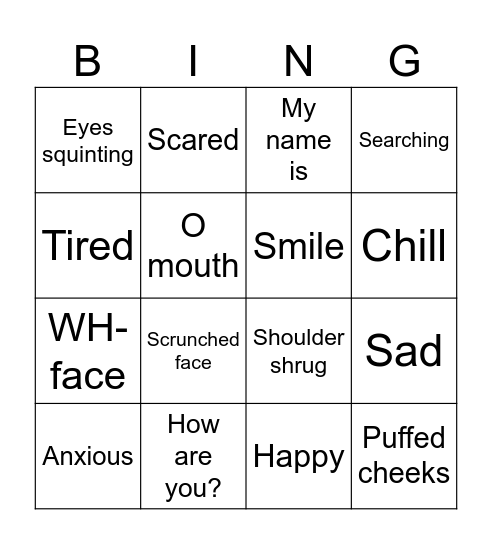 NMS Bingo Card