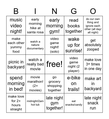 Moving in!!! Bingo Card
