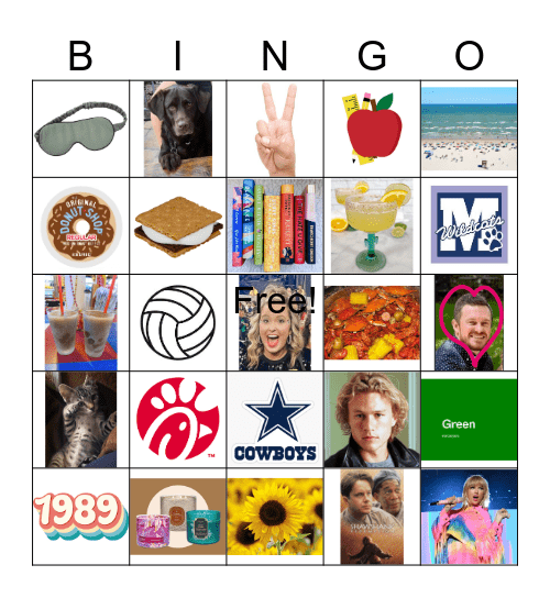 KAT'S BIRTHDAY BINGO! Bingo Card