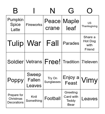 7-Eleven Bingo! Bingo Card