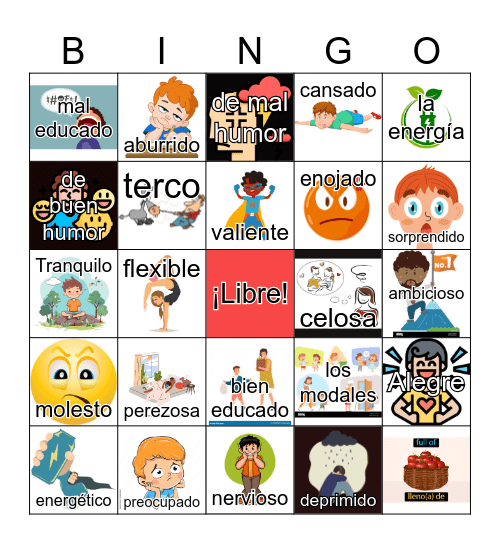 El Bienestar #1 Bingo Card