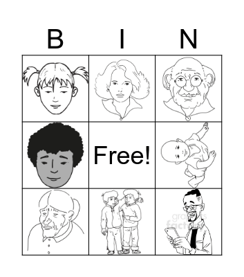 Family Bingo Card