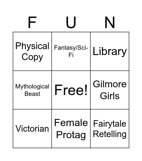 TBR Nov Bingo Card