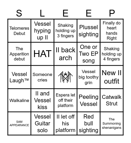 ST BINGO (ZURICH EDITION) Bingo Card