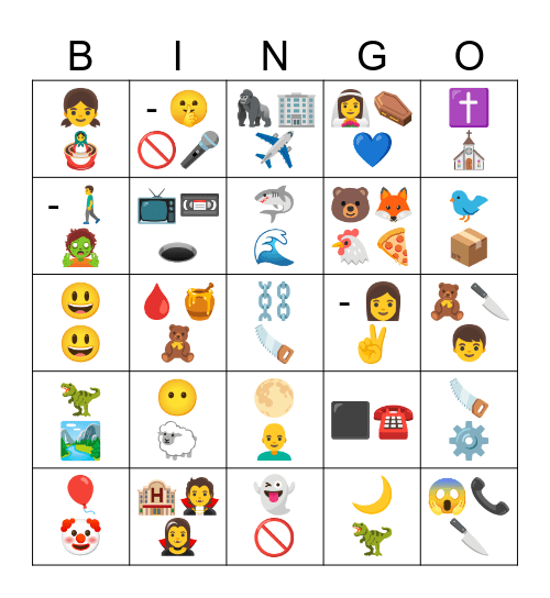 🎃Halloween🎃 Bingo Card