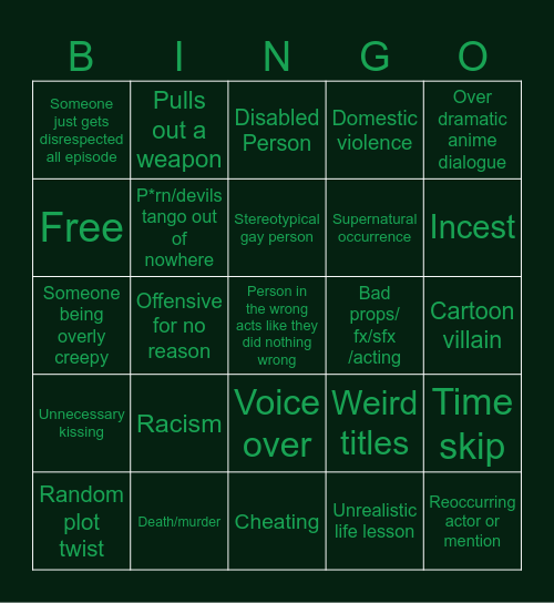 Tomorrows Teaching Bingo Card