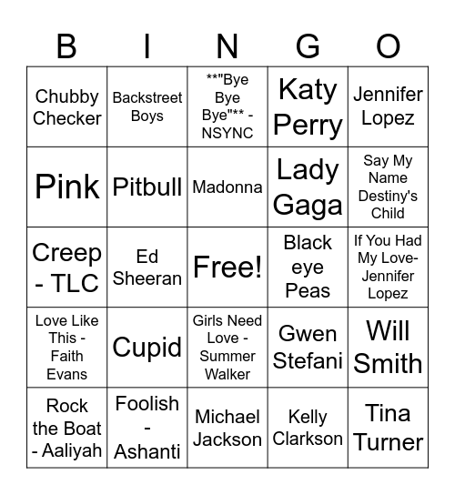 Election Night Fun Bingo Card