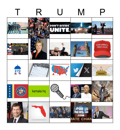 Election Bingo Card