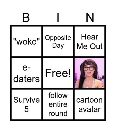 Natural Disaster Survival Bingo Card