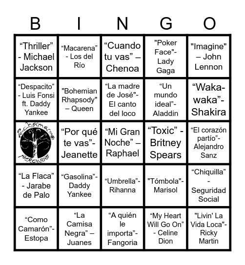 PACHA BINGO Card