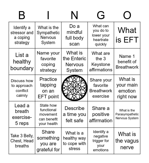 Keystone BINGO Card