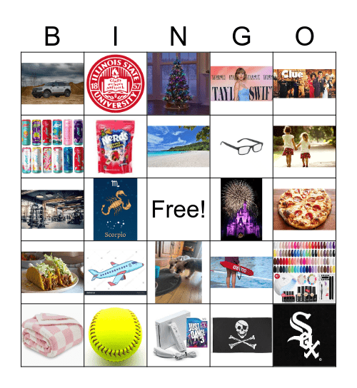 MISS ABBY BIRTHDAY BINGO Card