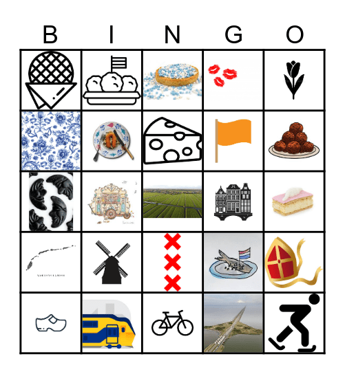 The Ultimate The Netherlands Bingo Card