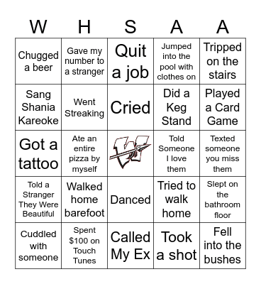 So What Had Happened Was.... Bingo Card