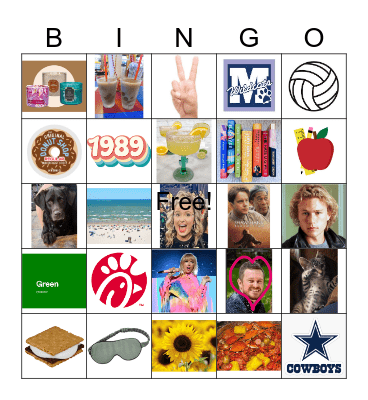 KAT'S BIRTHDAY BINGO! Bingo Card
