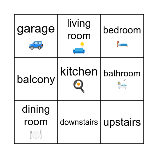 Student Book 4, Lesson 1 Bingo Card