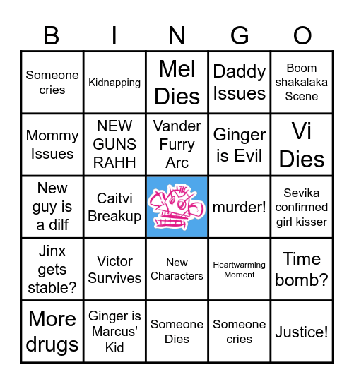 Arcane Act 1 Bingo Card