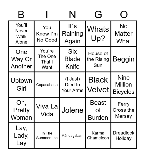 🦊 Lynbingo 3 🦊 Bingo Card