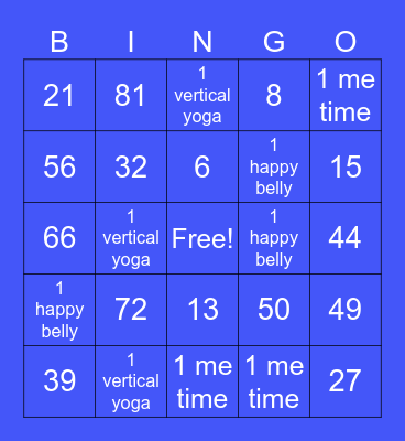 Powerhouse White Coats Bingo Card