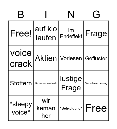 3ahk digibiz Bingo Card