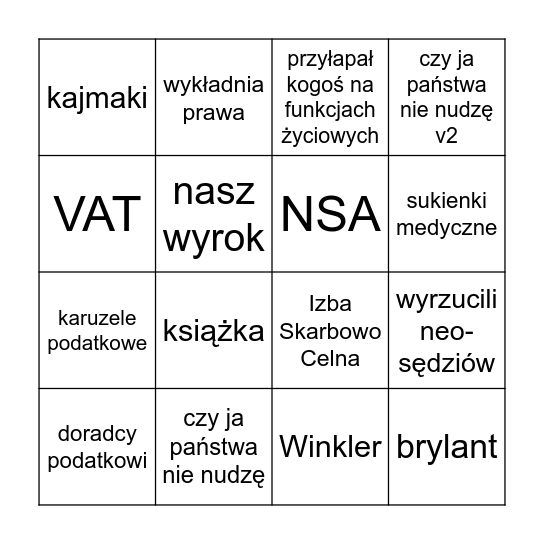 Optymalizacja BINGO TIME PREMIUM Bingo Card