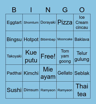 Sotlomon Bingo Card